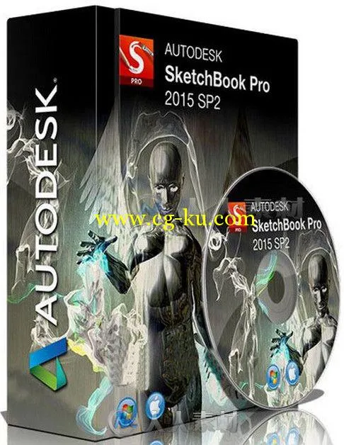 SketchBook欧特克数字绘画设计软件V2015 SP2版 Autodesk SketchBook Pro 2015 SP2 ...的图片1