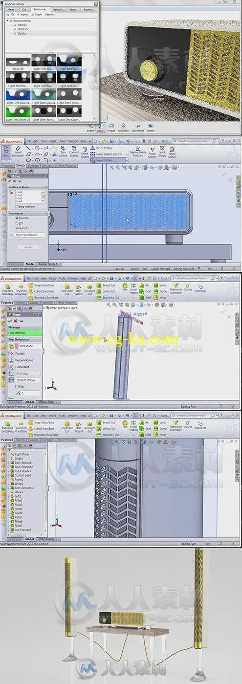 Solidworks快速建模技术训练视频教程 Digital-Tutors Creating Quick Sketch Model...的图片1