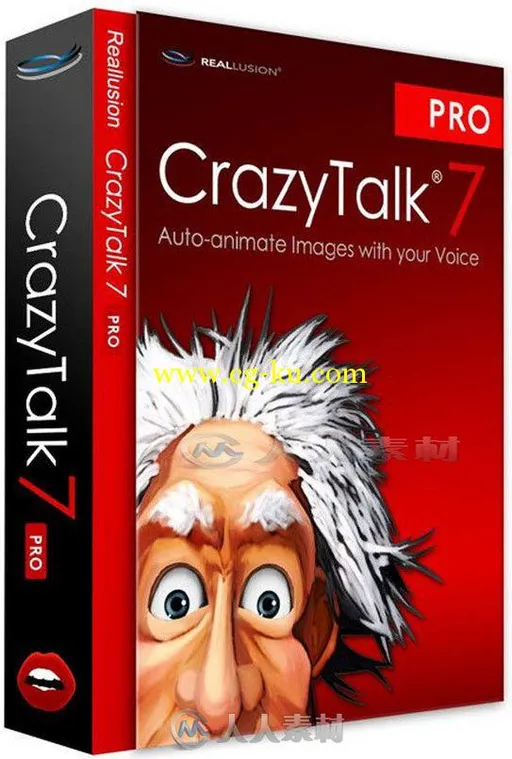 Reallusion CrazyTalk Pro照片也疯狂软件V7.32版 Reallusion CrazyTalk Pro 7.32 Win的图片1