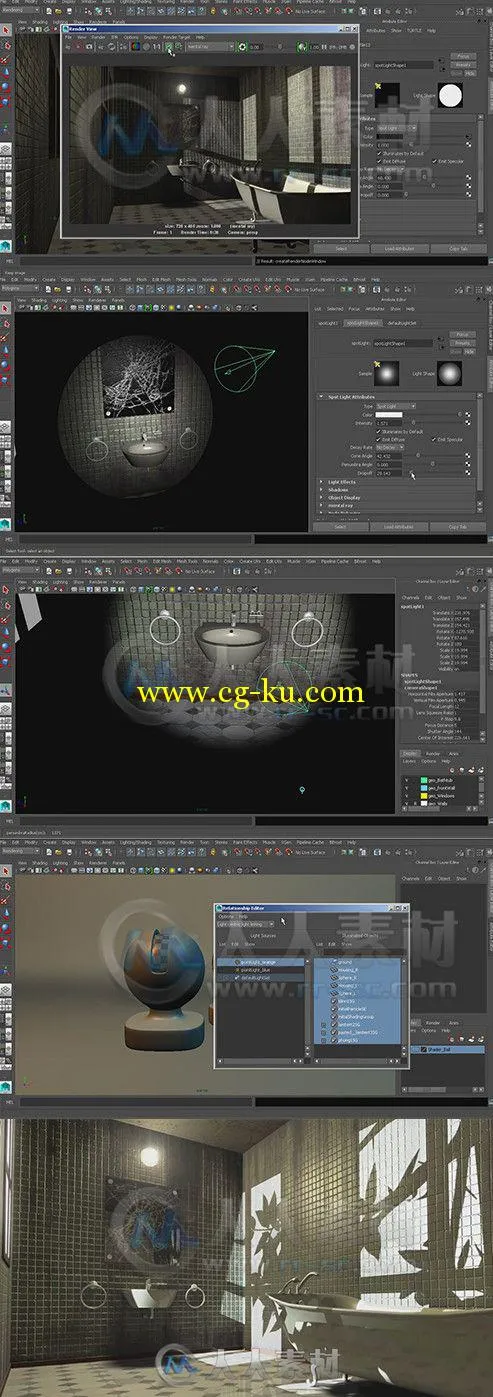 Maya 2015灯光照明技术训练视频教程 Digital-Tutors Introduction to Lighting in ...的图片1