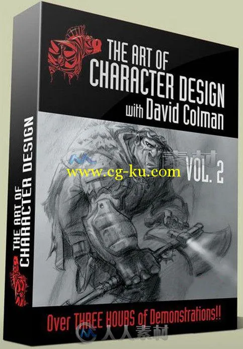 经典角色设计绘画技巧视频教程 The Art of Character Design Volume 2 with David ...的图片2