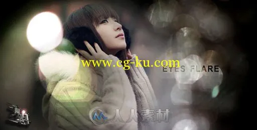 唯美闪光相册动画AE模板 Videohive Eyes Flare 2641576 Project for After Effects的图片2