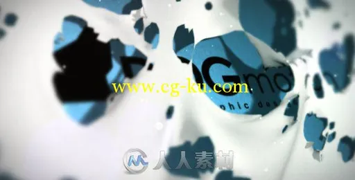 碎布散落Logo演绎动画AE模板 Videohive Tearing The Cloth 5123660 Project for Af...的图片2