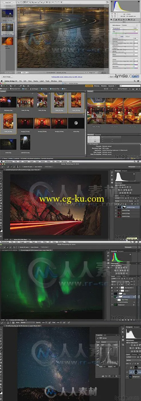 Photoshop夜景特效制作训练视频教程 Lynda Enhancing Night and Low-Light Photos ...的图片1