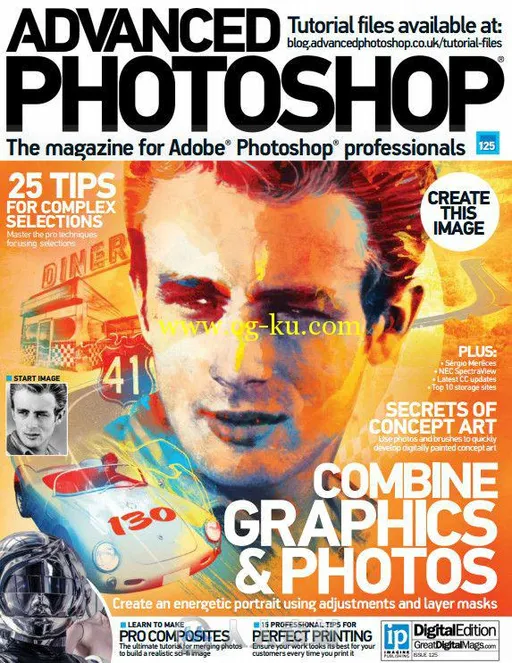 Photoshop高端杂志2014年第125期 Advanced Photoshop Issue 125 2014的图片1