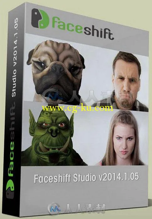 Faceshift Studio面部虚拟动画软件V2014.1.05版 Faceshift Studio 2014.1.05 Win的图片1