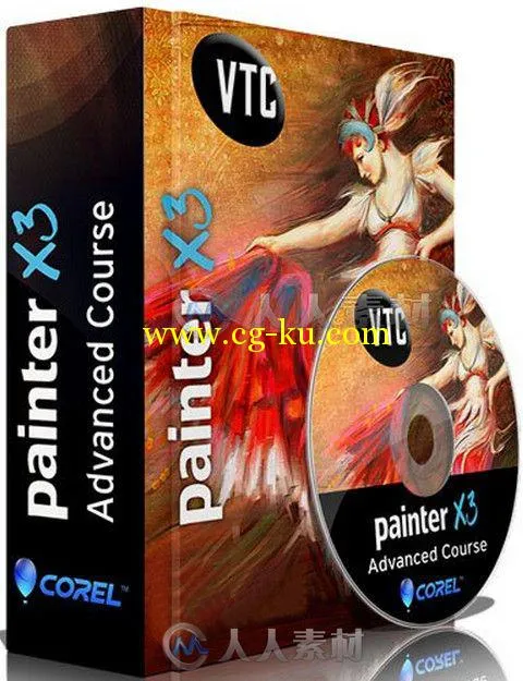 Painter X3先进绘画技术视频教程 VTC Corel Painter X3 Advanced的图片2