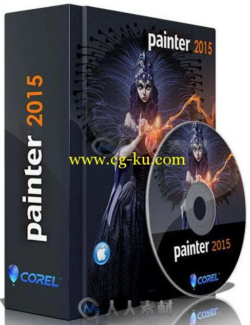 Painter数字美术绘画软件2015V14.0.0.728版 Corel Painter 2015 v14.0.0.728 Multi...的图片1