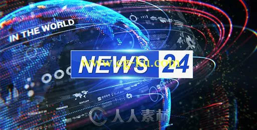 新闻频道电视影视包装AE模板 Videohive Broadcast Design News Package 7132979 Pr...的图片2