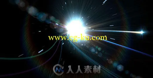 碰撞光线Logo演绎动画AE模板 Videohive Logo Streaks 4138124 Project for After E...的图片1