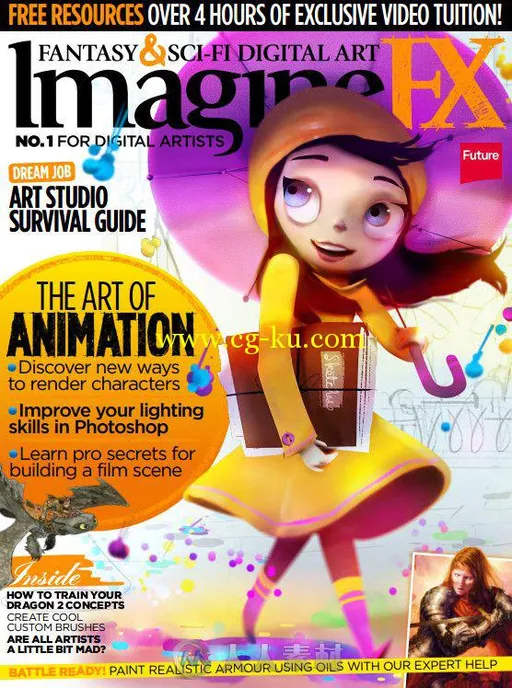 科幻数字艺术杂志2014年10月刊 ImagineFX October 2014的图片2