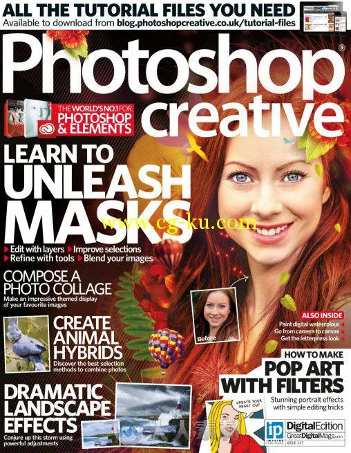 Photoshop创意杂志2014年第117期 Photoshop Creative Issue 117 2014的图片1