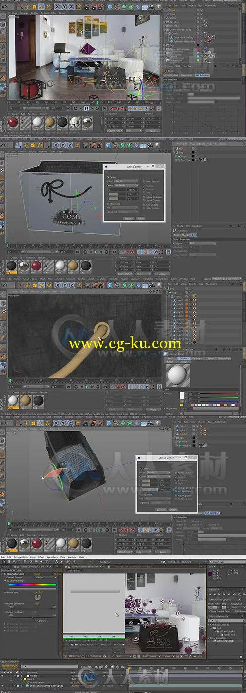 C4D广告级室内动画宣传片制作视频教程 Udemy Creating advanced 3d motion graphic...的图片1