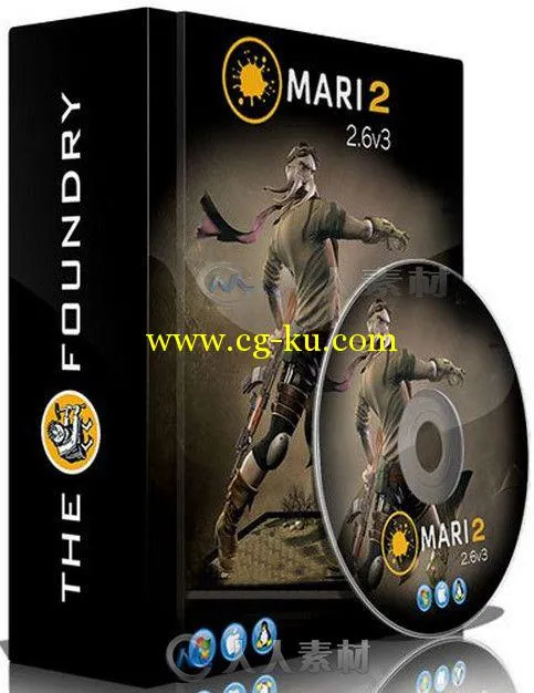 Mari三维纹理绘制工具软件2.6v3版 The Foundry Mari 2.6v3 Win Mac Linux的图片1