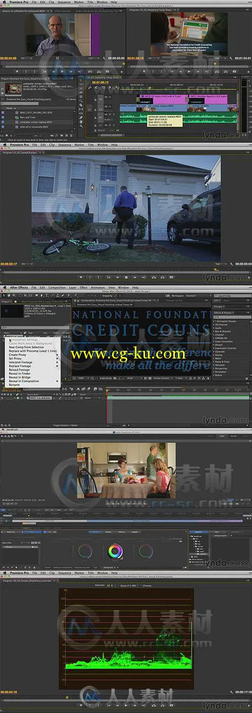 Premiere影像终端调整技术视频教程 Lynda Premiere Pro Guru Video Finishing Tech...的图片1