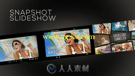 生活快照相册动画AE模板 Videohive SnapShot Slideshow 8010057 Project for After...的图片2