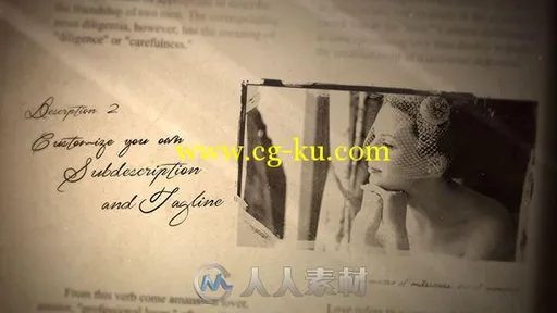 爱情记录书籍婚礼相册动画AE模板 Videohive Wedding Album 8492909 Project for Af...的图片2