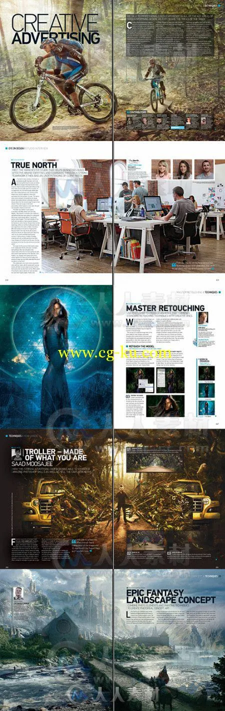 Photoshop高端杂志2014年总第126期 Advanced Photoshop Issue 126 2014的图片1