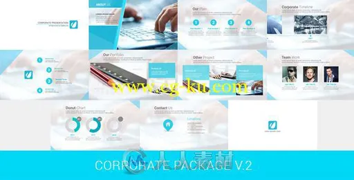 企业实用宣传包装动画AE模板 Videohive Corporate Package V.2 5414413 Project fo...的图片2