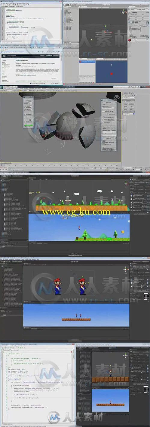 Unity3D游戏开发综合训练视频教程 SkillFeed Video Game Development with Unity 3D的图片1