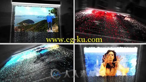 超酷粒子瀑布相册动画AE模板 Videohive Powerful Particles Displays 6295489 Proj...的图片2