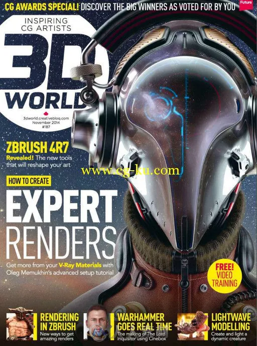 3D世界艺术杂志2014年11月刊 3D World November 2014的图片2