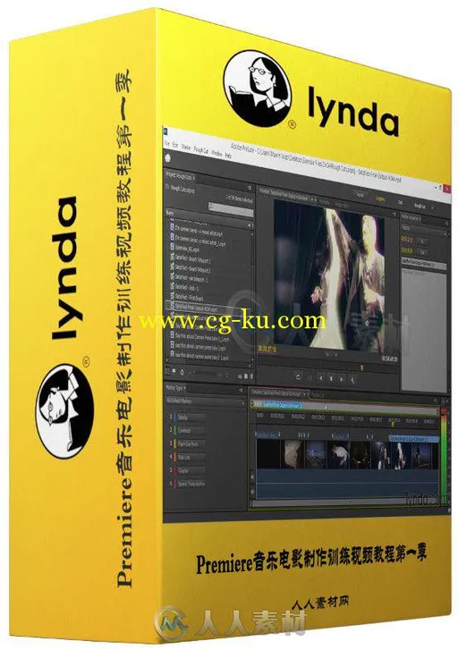 Premiere音乐电影制作训练视频教程第一季 Lynda EPK Editing Workflows 01 Ingest ...的图片2