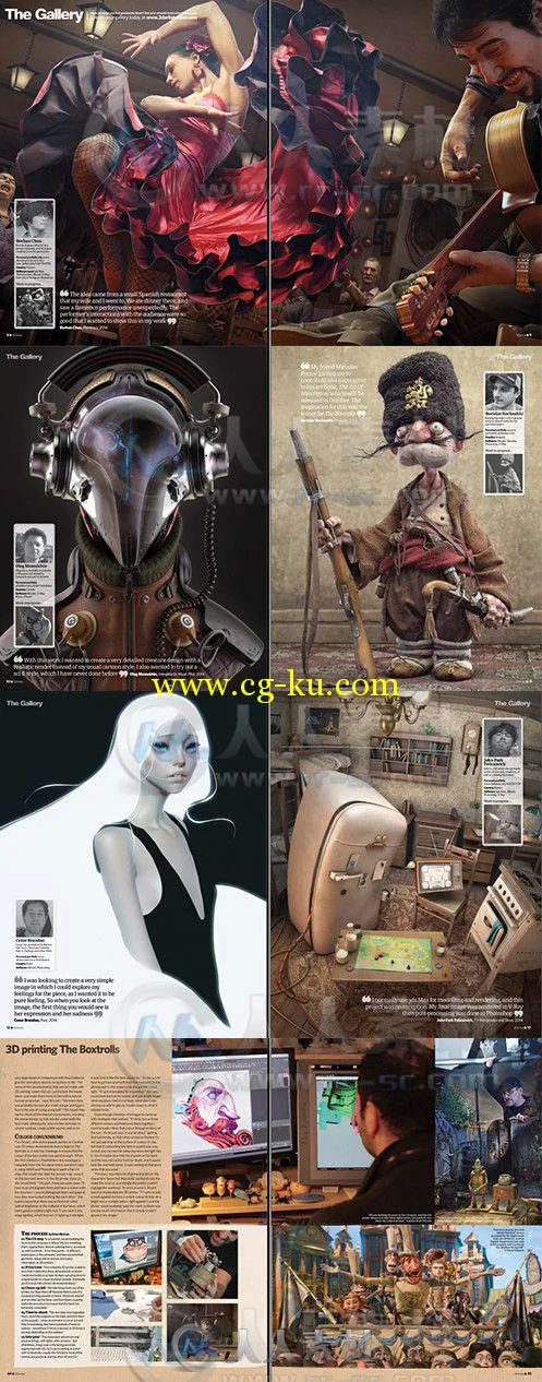 3D艺术家书籍杂志第72期 3D Artist Issue 72 2014的图片1