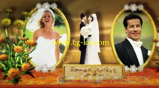 完美折页婚礼相册AE模板 RevoStock Wedding Memories Popping Album Project for A...的图片2