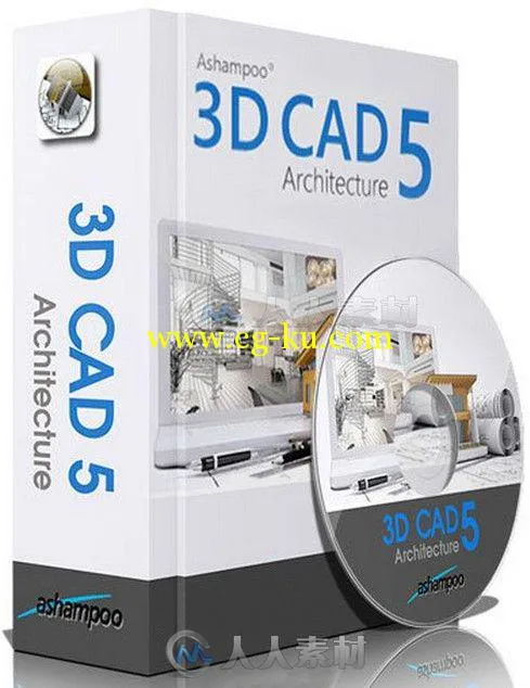 3DCAD Architecture三维建筑软件V5.0.0.1版 Ashampoo 3D CAD Architecture 5.0.0.1的图片1