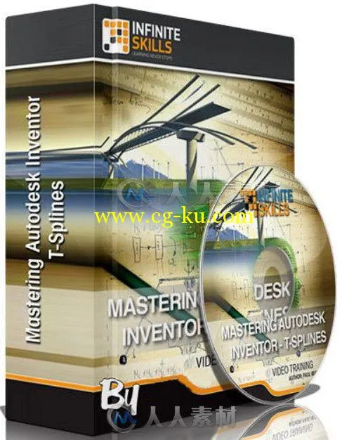 Inventor应用技能训练视频教程 Infiniteskills Mastering Autodesk Inventor T-Spl...的图片2