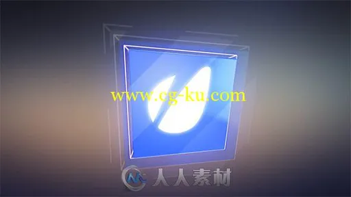 三维立方电视包装特效动画AE模板 Videohive Glossy 3D Cube Lower Thirds 8915787 ...的图片1