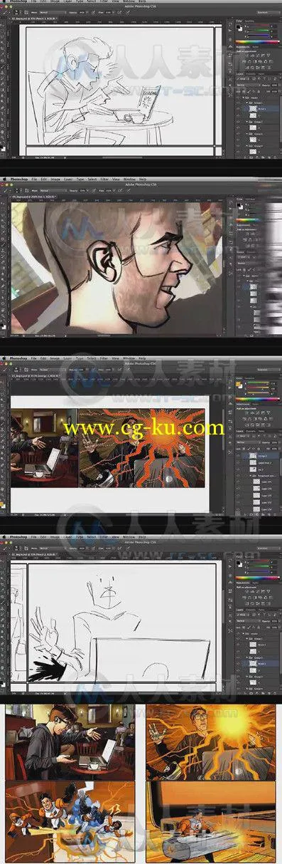 Photoshop商业级故事版制作视频教程 Digital-Tutors Constructing Commercial Stor...的图片1