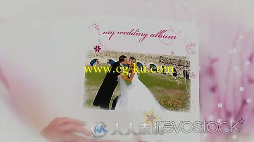 美丽婚礼书籍动画相册AE模板 RevoStock Wedding Photo Album Live Video Project f...的图片2