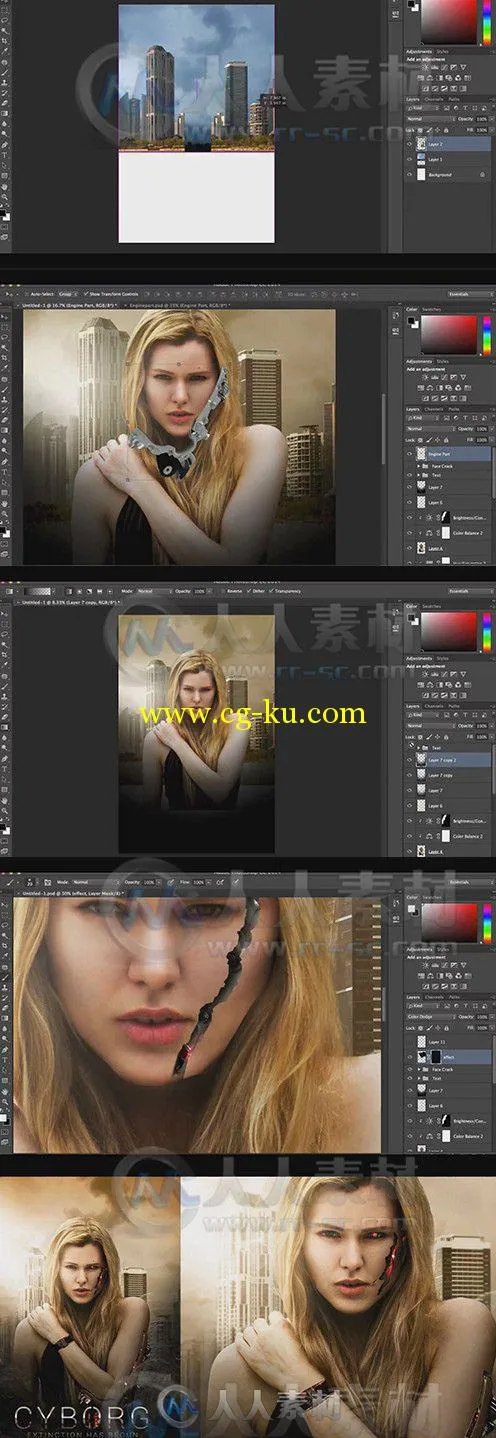 Photoshop电影海报设计训练视频教程 Digital-Tutors Creating Movie Poster Concep...的图片1