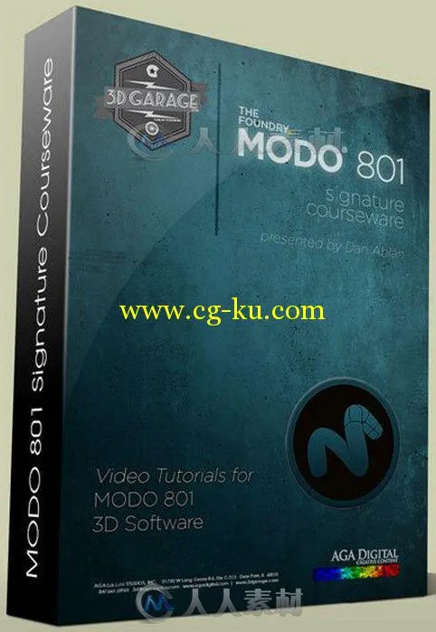 Modo 801核心技术训练视频教程 3D Garage Modo 801 Signature Courseware Part 1 + 2的图片2