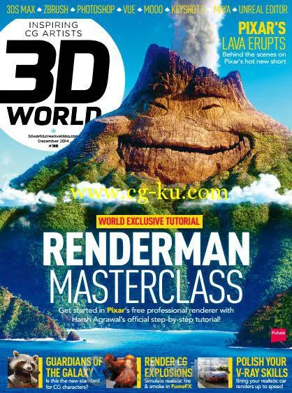3D世界艺术杂志2014年12月刊 3D World December 2014的图片2