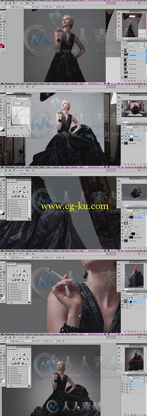 Photoshop超强婚纱影像合成特效视频教程 Phlearn Pro Photoshop Tutorials Trash t...的图片1