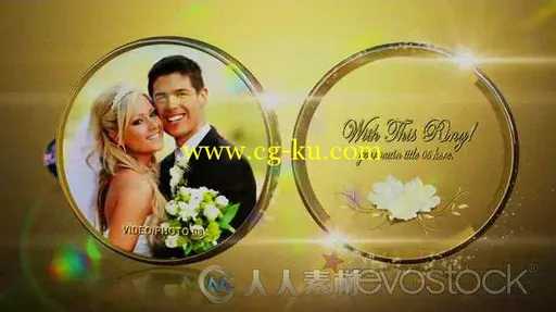 皇家戒指婚礼包装动画AE模板 RevoStock Our Royal Rings Wedding的图片2