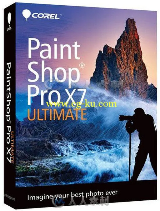 PaintShop专业相片编辑软件X7终极版 Corel PaintShop Pro X7 Ultimate Pack v1.0.0...的图片1