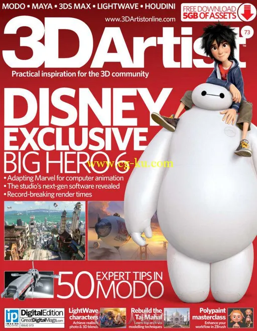 3D艺术家书籍杂志第73期 3D Artist Issue 73 2014的图片2