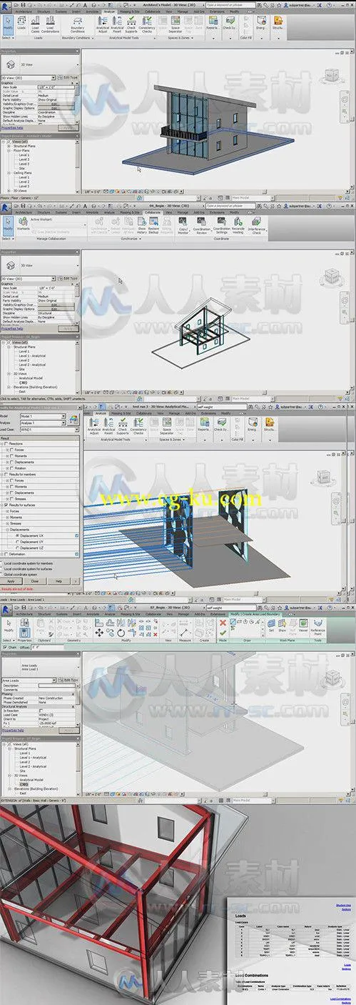 Revit结构分析工具技巧视频教程 Digital-Tutors Working with Revit Structural An...的图片1