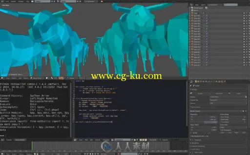 Blender脚本编程技术训练视频教程 Blender Cookie Introduction to Python Scripti...的图片1