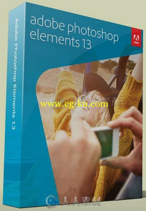 平面设计软件Photoshop Elements V13.0版 Adobe Photoshop Elements 13.0 Win64的图片1