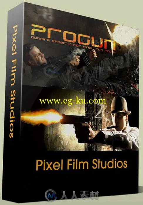 PROGUN枪口火焰预设特效FCPX插件 Pixel Film Studios PROGUN的图片1