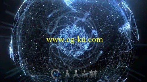 抽象科技球展示动画AE模板 Videohive Hi Tech Earth 8513484 Project for After Ef...的图片2