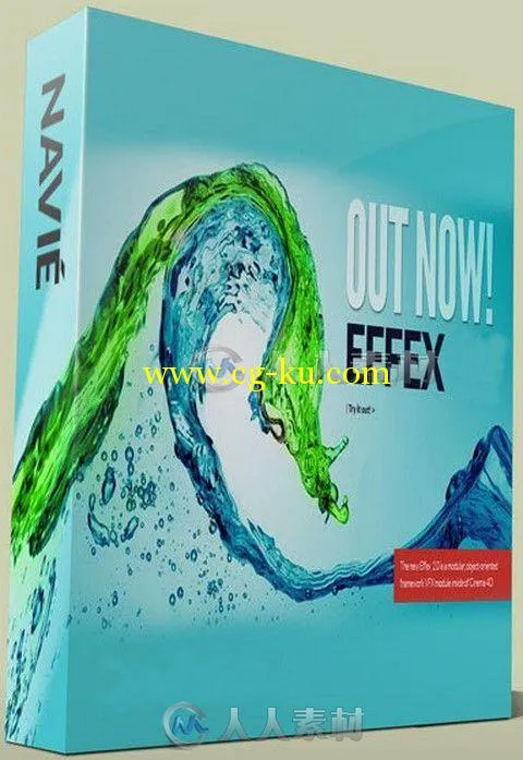 Navié Effex Krakatoa Edition流体动画C4D插件V2.50.01版的图片1