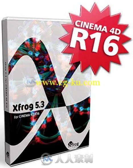 Greenworks XFrog植物C4DR16插件V5.3版 Greenworks XFrog v5.3 071014 For Cinema ...的图片1