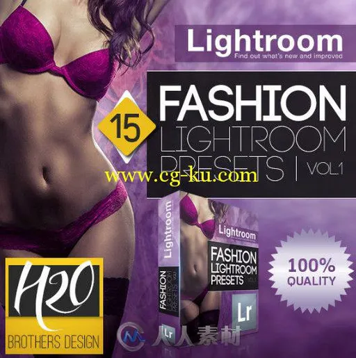 专业时尚调色预设LRTemplate模板 Graphicriver fashion lightroom presets vol 1 8...的图片1