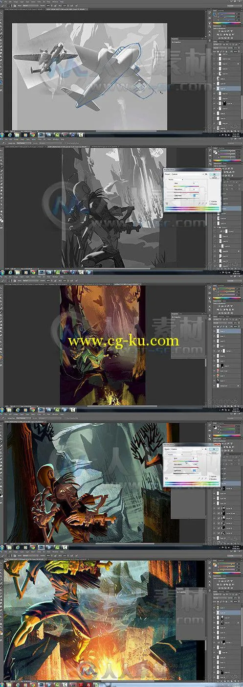 Photoshop故事性传达视觉艺术视频教程 The Gnomon Workshop Visual Development fo...的图片1